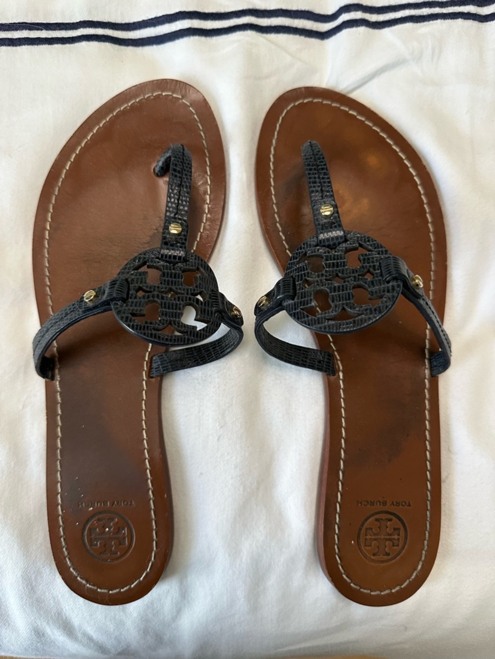 Tory Burch Miller Navy Blue